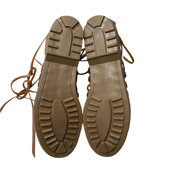 Westies Brown Leather Strap Sandals Size 8 - Picture 10 of 10